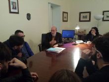 Il dott. Arnone e gli studenti